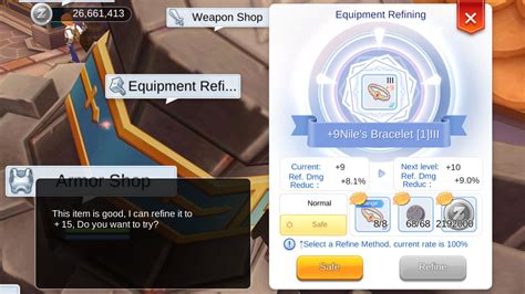 safe refine ragnarok|reddit ragnarok safe refine 9.